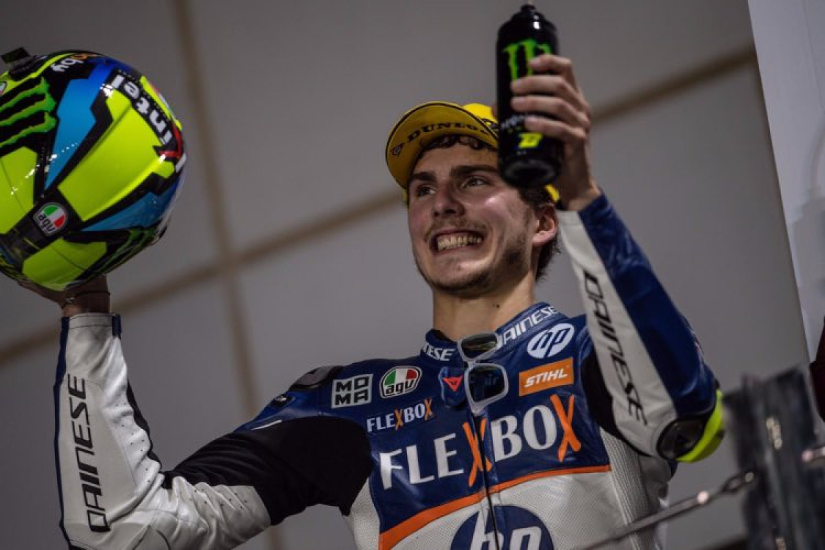 Lorenzo Baldassarri gana en Moto2 en Qatar 2019